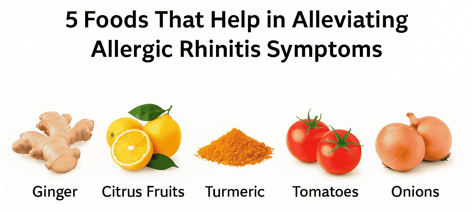 5 Foods That Help in Alleviating Allergic Rhinitis Symptoms
