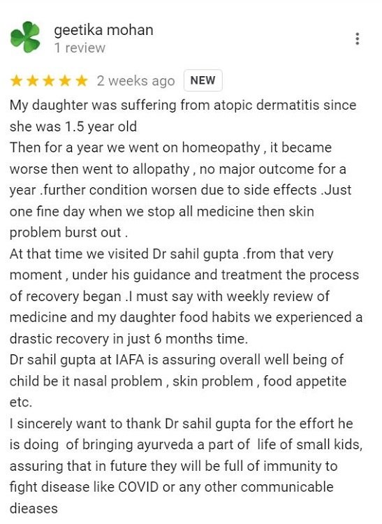 Atopic Dermatitis with Nasal Allergies due to Multiple Food Intolerances- A Case Study