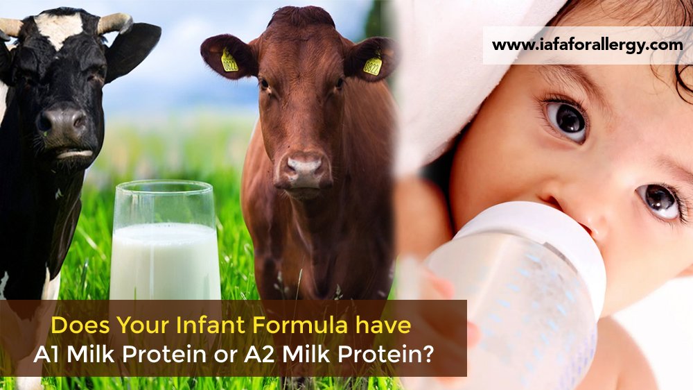 Does Your Infant Formula have A1 Milk Protein or A2 Milk Protein?