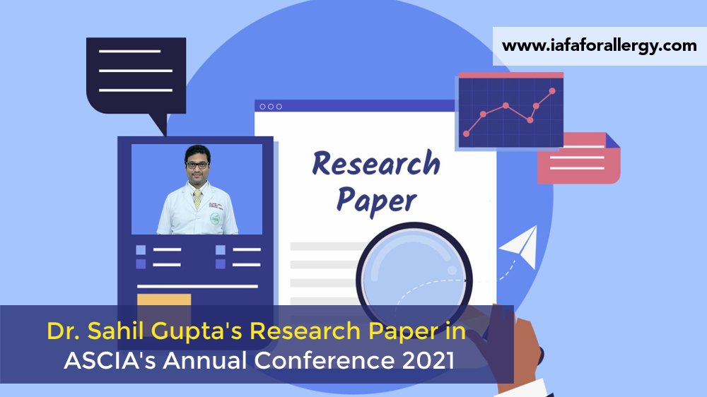 Dr. Sahil Gupta Participated in the ASCIA’s Annual Conference 2021