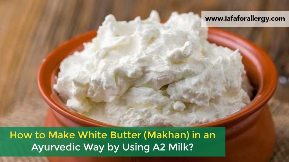 How to Make White Butter (Makhan) in an Ayurvedic Way by Using A2 Milk?