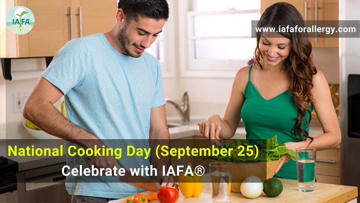 National Cooking Day (September 25) - Celebrate with IAFA®