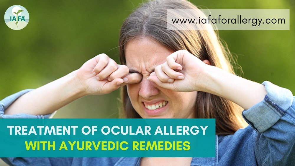 Treatment of Ocular Allergy with Ayurvedic Remedies