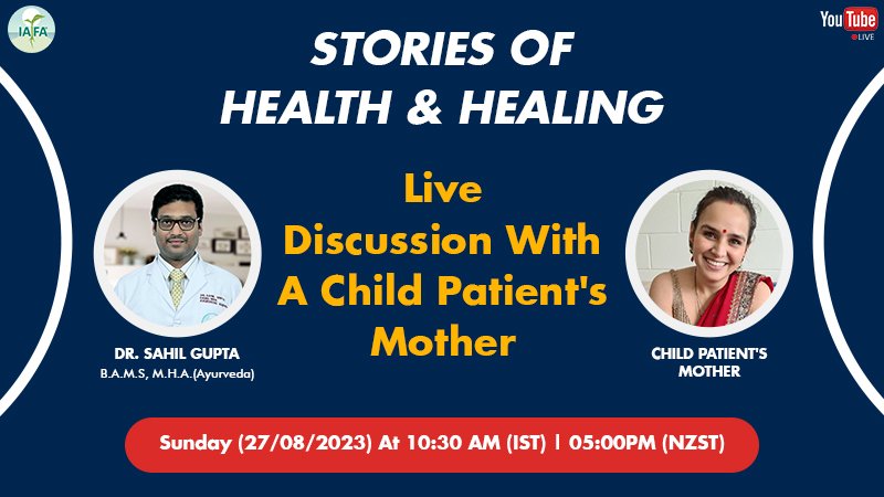 Live Discussion with Mother of 3-Year-Old Child Patient from New Zealand About Ayurvedic Treatment of Allergy March