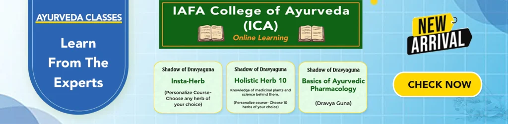 Ayurveda Classes and Courses Online