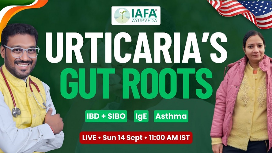 Live Discussion with Mother of A Child from India Overcoming Allergies Like Urticaria Due to Gut Issues
