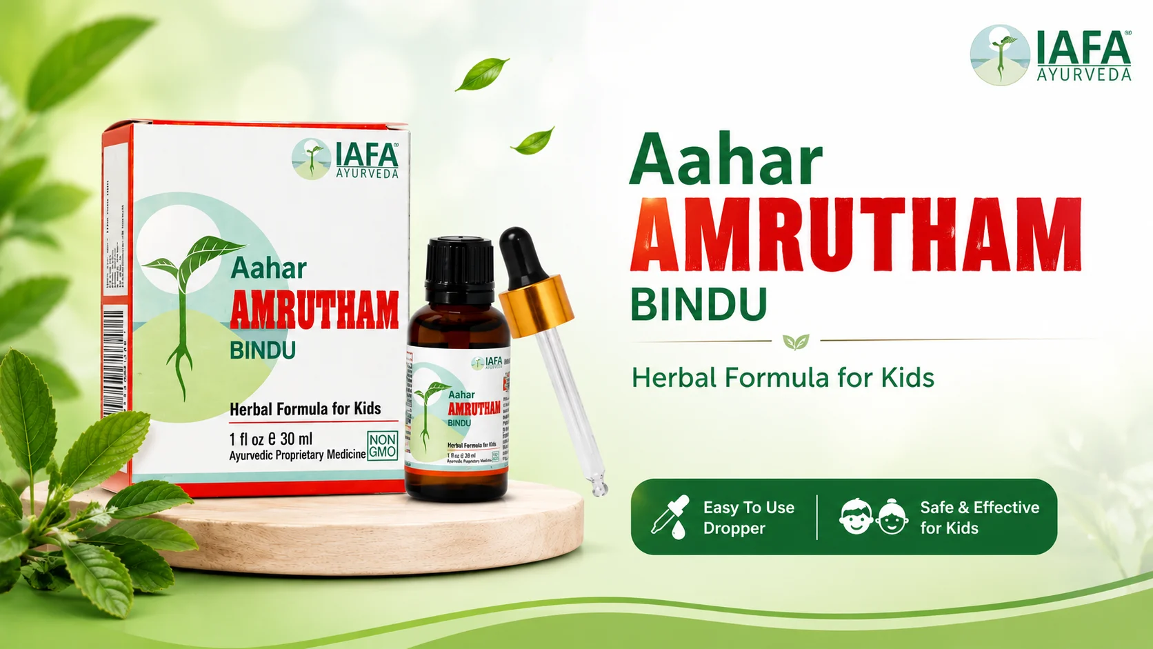 Aahar Amrutham Bindu - Uses & Benefits for Children