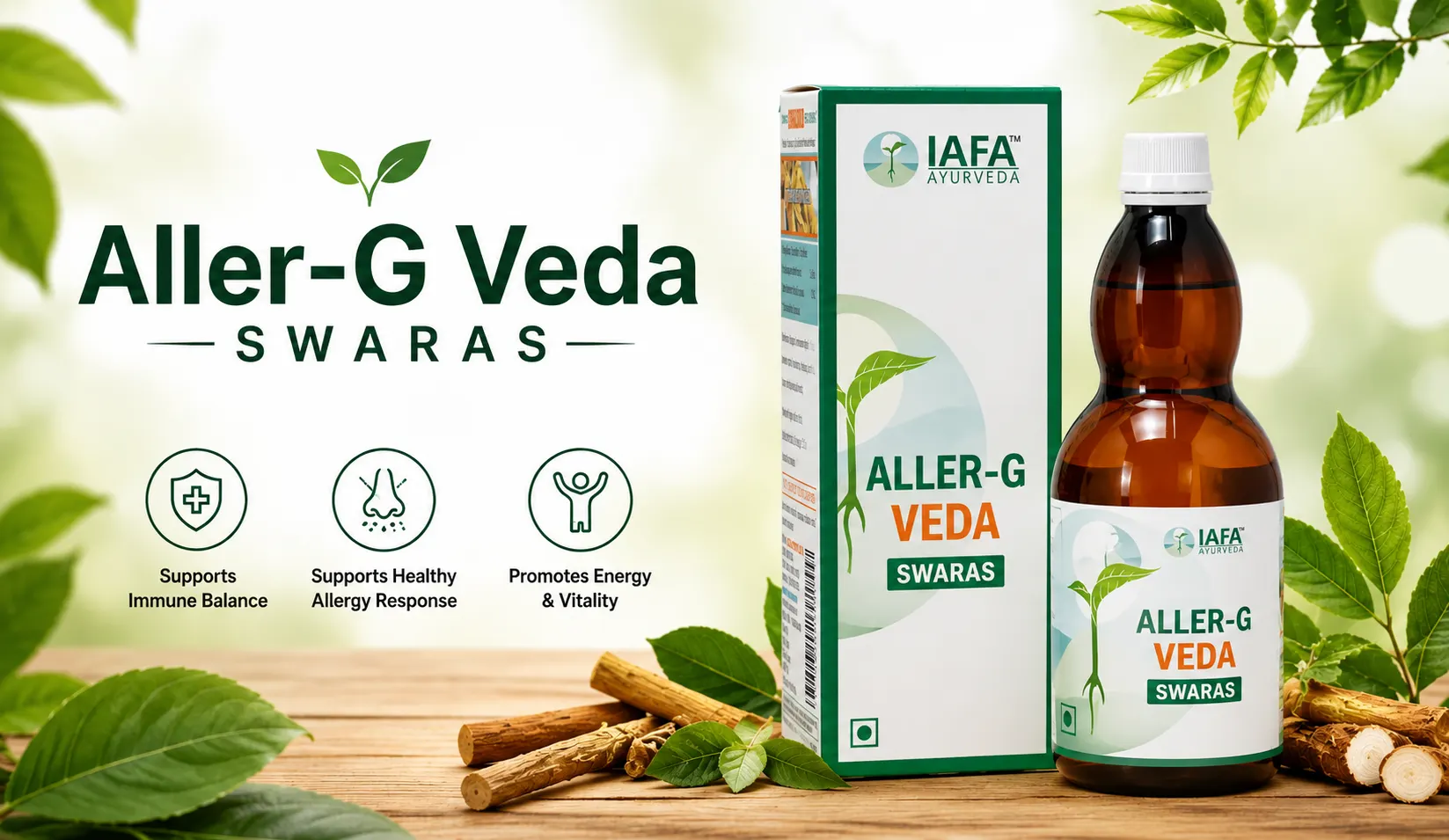 Uses and Benefits of Aller-G Veda Swaras | Ayurvedic Support